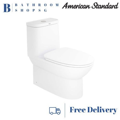 American Standard Slow Closing Seat and Cover For Neo Modern One Piece Toilet CL6080M-6D/61000NS-WT