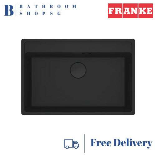 Franke MARIS-720 Single Bowl Granite Kitchen Sink with Tap Ledge MRG 610-72TL