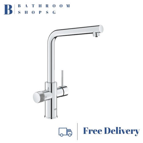 Grohe Blue Pure Minta Kitchen Faucet 30589000 with S-size Filter Starter Kit