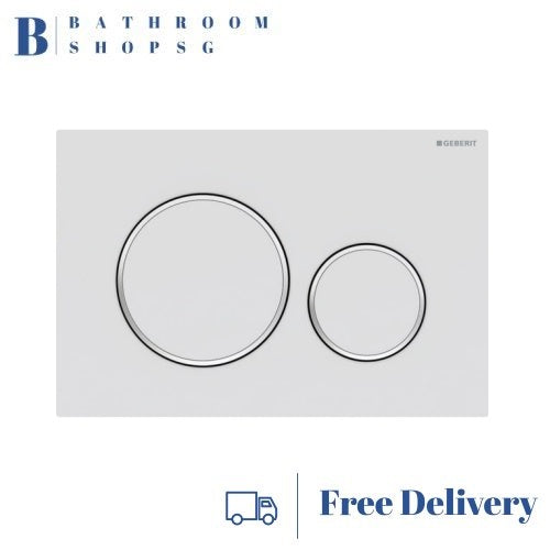 TOTO Wall Hung Toilet Bowl CW812RJT2 with Sigma Duostix Cistern & Geberit Flush Plate Bundle Set 4