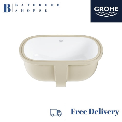 Grohe Eurosmart Undercounter Basin 101022SH00 Bundle with Eurosmart Basin Mixer M Size 23923003