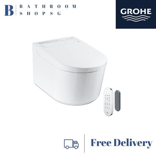Grohe IGINA Wall hung Shower Toilet Bundle 102915SH00 with Remote Control and Automatic Flush Kit