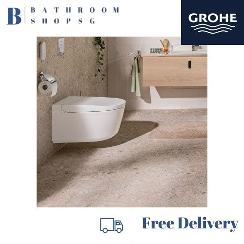 Grohe IGINA Wall hung Shower Toilet Bundle 102915SH00 with Remote Control and Automatic Flush Kit
