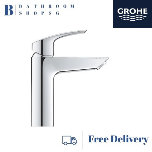 Grohe Euro Ceramic Undercounter Basin 101012SH00 Bundle with Grohe Eurosmart Basin Mixer 23923003