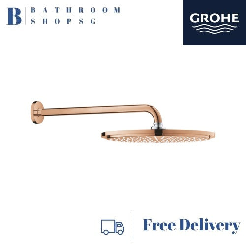 Grohe Single Lever 3-Way Conceal Mixer Bathroom Bundle Set Warm Sunset-Round | Grohe 35600 24092DA1