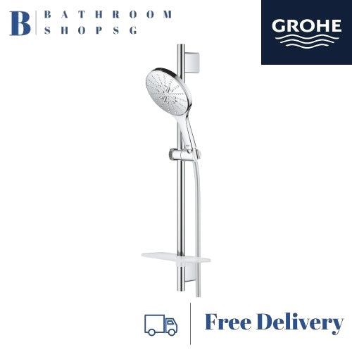 Grohe Rainshower Smartactive 150 Shower Rail Set 3 Sprays 26592000 | Sliding Rail Set