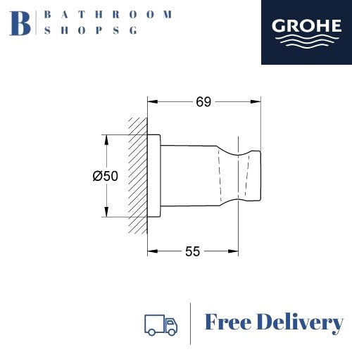 Grohe Rainshower Wall Shower Holder 27074000