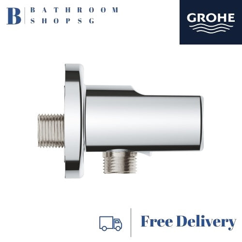 Grohe Relaxa Shower Outlet Elbow 1/2" | Grohe Wall Shower Holder 28628000