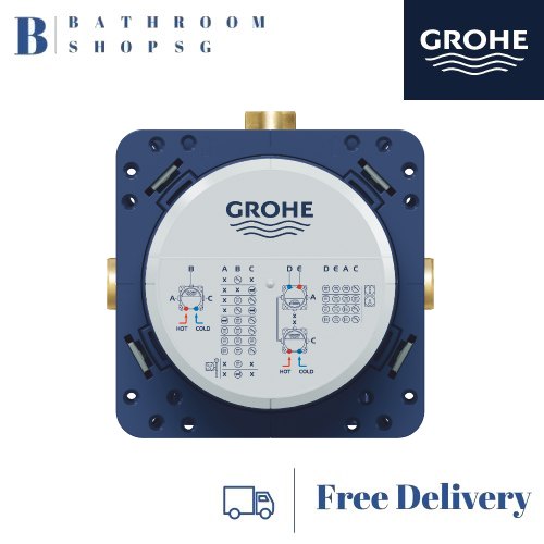 Grohe Rapido SmartBox Universal rough-in box 35600000 | Concealed Body for Bath Shower Mixer