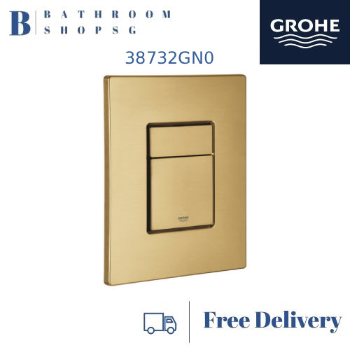 American Standard Acacia Supasleek WH Toilet CL31197 Bundle with Grohe Rapid SL Brackets Cistern and Flush Plate Set