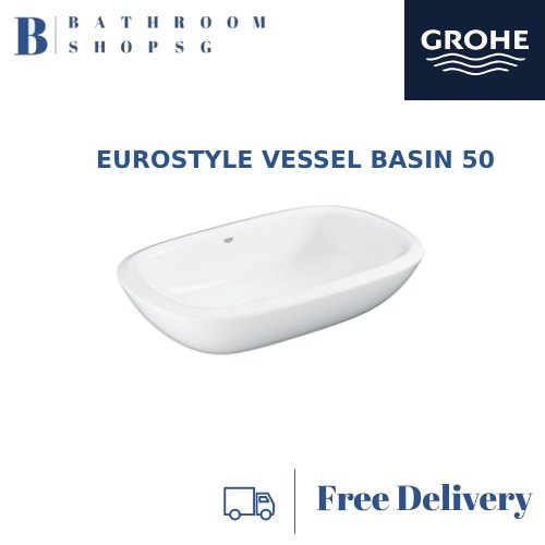 Grohe Eurostyle 39216000 Vessel Basin 50 Bundle with Eurostyle basin mixer 23719003