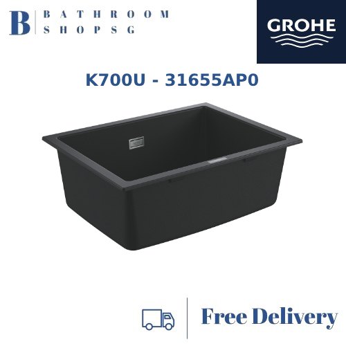 Grohe K700U Composite 70-C Single Bowl Undermount Kitchen Sink 31655AP0