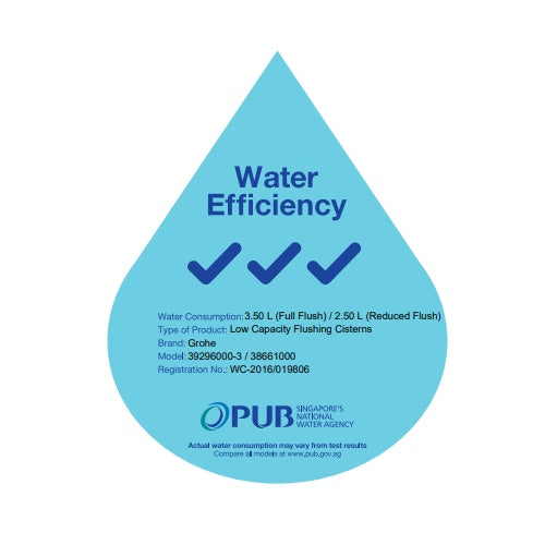 Grohe Eurocosmo Wall hung WC | Grohe Toilet Bowl 39296000