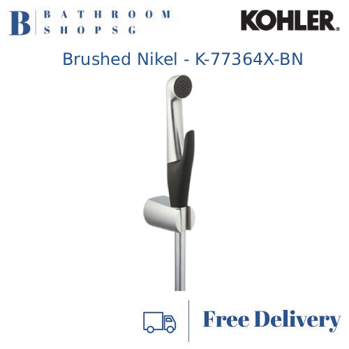 Kohler Luxe Hygiene Bidet Spray K-77364K Antibacterial Bidet Spray with Wall Bracket