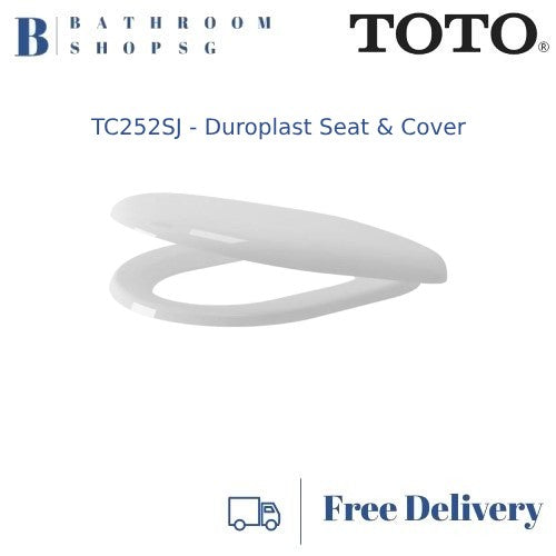 TOTO Duroplast Soft Closing Toilet Seat and Cover TC252SJ
