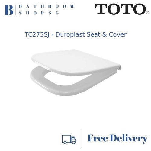TOTO Duroplast Soft Closing Toilet Seat and Cover TC273SJ