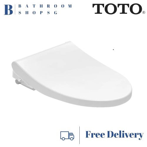 TOTO C769 Close Coupled Toilet Bowl with Ecowasher TCW1211A Manual Bidet Seat