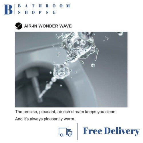 TOTO Washlet S7 Auto Sensor TCF47360GAA Electric Bidet Seat with Remote Control