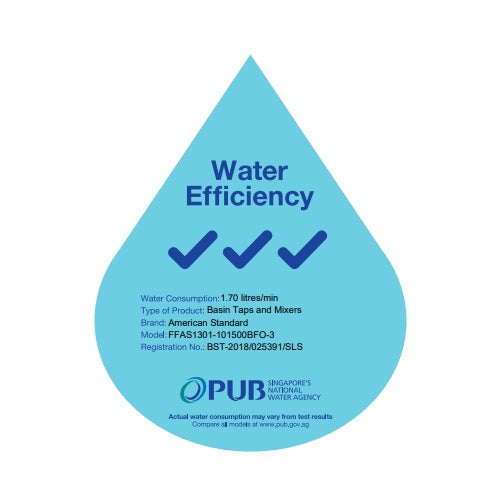 American Standard Acacia Evolution Basin Mixer With Pop-up Drain FFAS1301-101500BF0