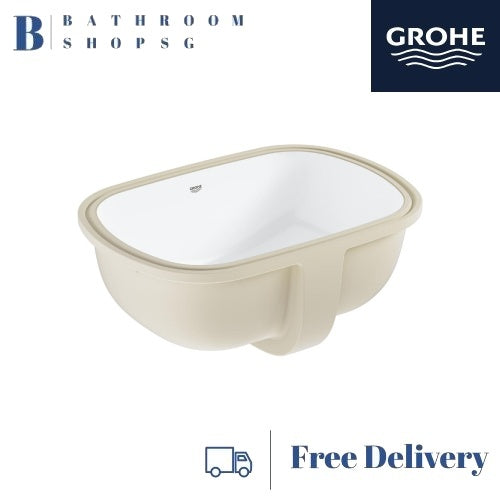 Grohe Eurosmart Undercounter Basin Oval Alpine White 101022SH00 | Grohe Wash Basin