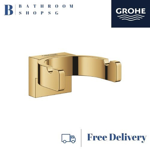 Grohe 41049GL0 Selection Double Robe Hook | Grohe Bathroom Accessories