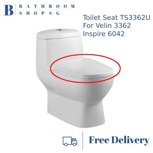 Toilet Seat Cover TS3362U for Inspire 6042 & Velin 3362 | Velin Toilet Seat Cover