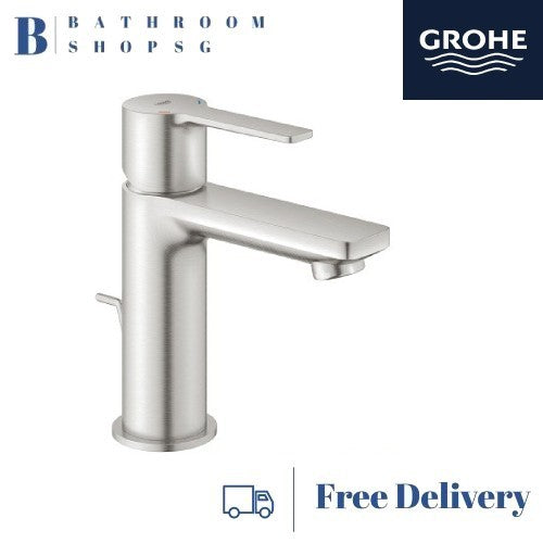 Grohe Lineare SuperSteel Single-lever Basin Mixer XS-Size 32109DC1