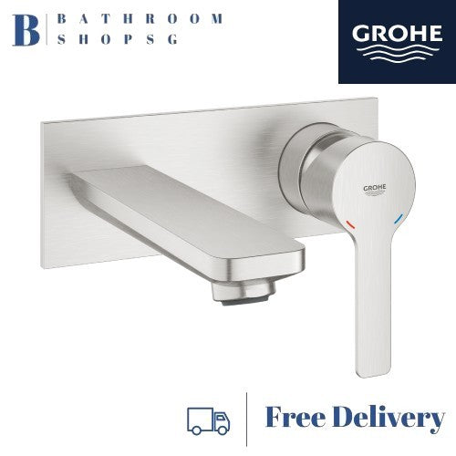 Grohe Lineare 2-hole basin mixer M-Size | Grohe Wall Mount Basin Mixer 19409DC1