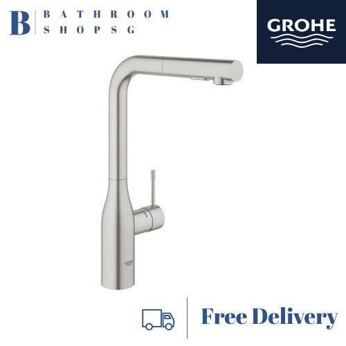 Grohe Essence SuperSteel Single-Lever Kitchen Sink Mixer 30270DC0