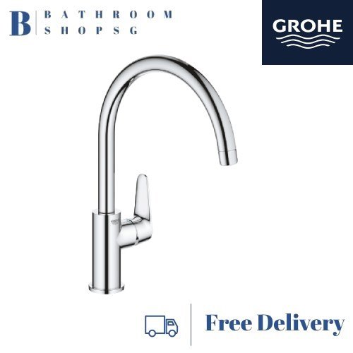 Grohe BauCurve Single-Lever Kitchen Sink Mixer 31231001