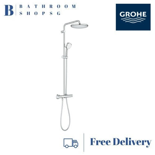 Grohe Tempesta Cosmopolitan System 250 Shower system with thermostat 26670000 Rainshower