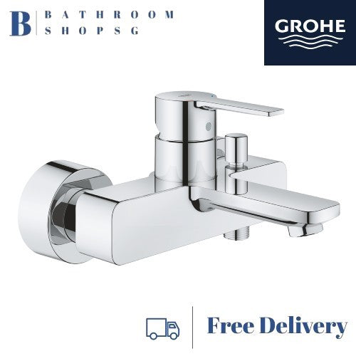 Grohe Lineare Single Lever Exposed Wall Mounted Bath Shower mixer 33849001