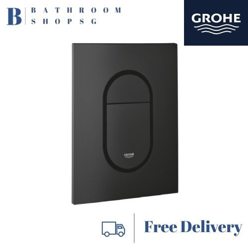 Grohe Arena Cosmopolitan S Toilet Flush Plate Phantom Black 37624KF0