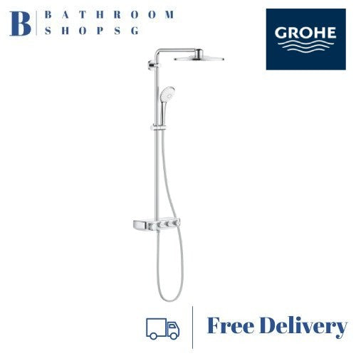 Grohe Euphoria SmartControl 310 Shower system with thermostatic Mixer 26507000