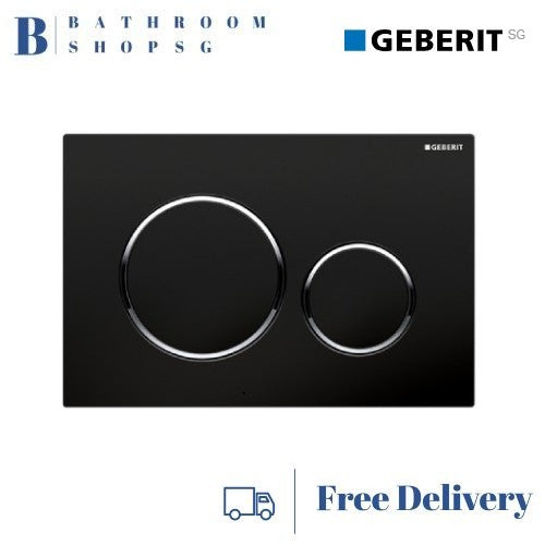 Geberit Kappa21 Actuator Plate Black 115.240.KM.1