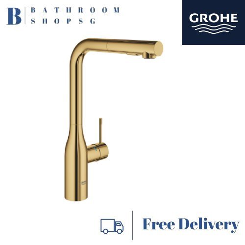 Grohe Essence High Spout Single-Lever Kitchen Sink Mixer 30270GL0