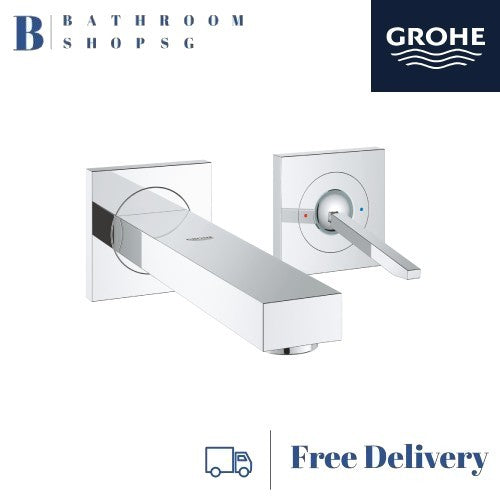 Grohe Eurocube Joy 2-hole Basin Mixer M-size | Grohe Wall Mount Basin Mixer 19997000