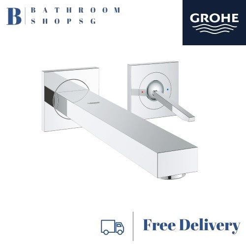 Grohe Eurocube Joy 2-hole Basin Mixer L-size | Grohe Wall Mount Basin Mixer 19998000