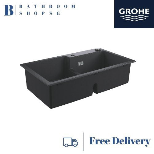 Grohe K500 Composite Sink Top Mount Double Bowl Kitchen Sink 31649AP0