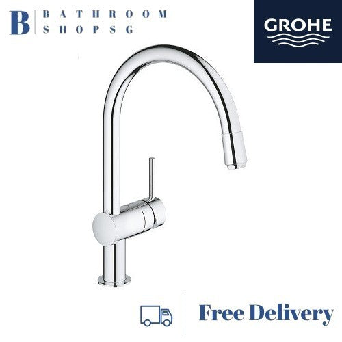 Grohe Minta C Shaped Swivel spout Single-Lever Sink Mixer 32918000