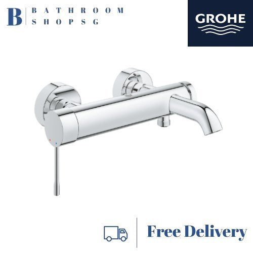 Grohe Essence Single-lever Bath/Shower Mixer | Grohe Bathroom Faucet 33624001