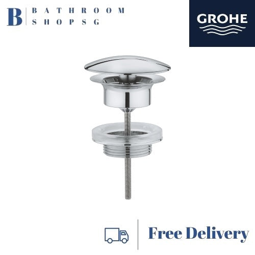 Grohe 65808000 Waste Set Fixed 1 1/4" for Bathroom Basin Mixers