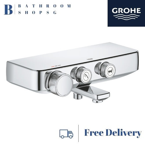 GROHE Grohtherm SmartControl Thermostat Bath/Shower Mixer | Grohe 34718000