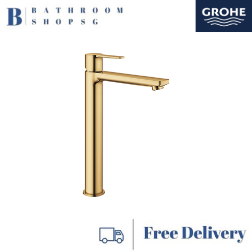 Grohe Lineare Single-Lever Basin Mixer 1/2" XL-Size 23405GL1 Cool Sunrise - image 1