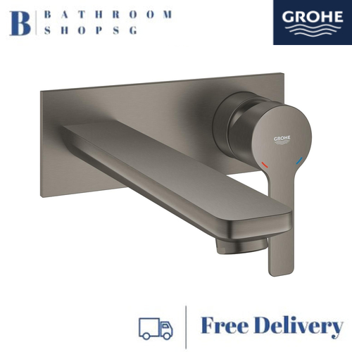 Grohe Lineare 2-Hole Basin Mixer L-Size 23444AL1 Brushed Hard Graphite - image 1