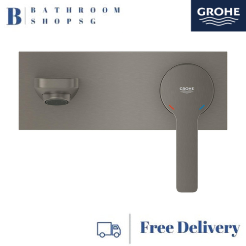 Grohe Lineare 2-Hole Basin Mixer L-Size 23444AL1 Brushed Hard Graphite - image 2