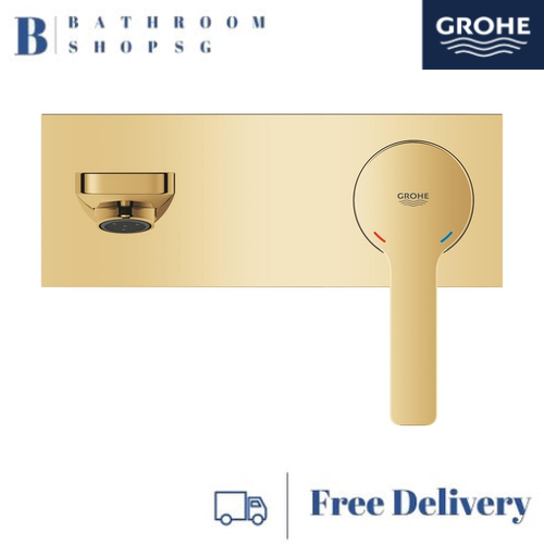 Grohe Lineare 2-Hole Basin Mixer L-Size 23444GL1 Cool Sunrise - image 2