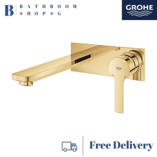 Grohe Lineare 2-Hole Basin Mixer L-Size 23444GL1 Cool Sunrise - image 3