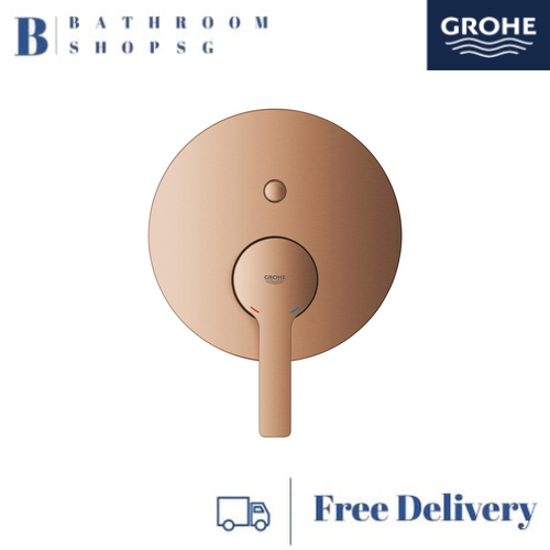 Grohe Lineare Single-Lever Mixer with 2-Way Diverter 24064DL1 Brushed Warm Sunset - image 2