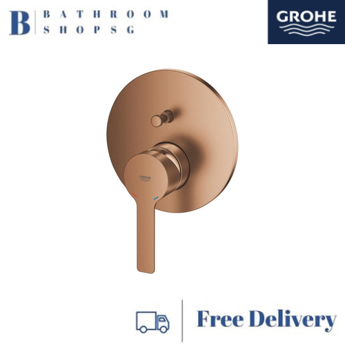 Grohe Lineare Single-Lever Mixer with 2-Way Diverter 24064DL1 Brushed Warm Sunset - image 3